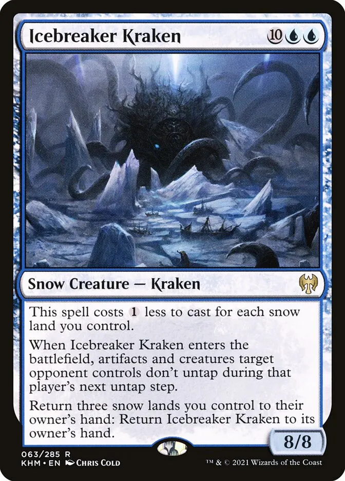 Icebreaker Kraken Front Face