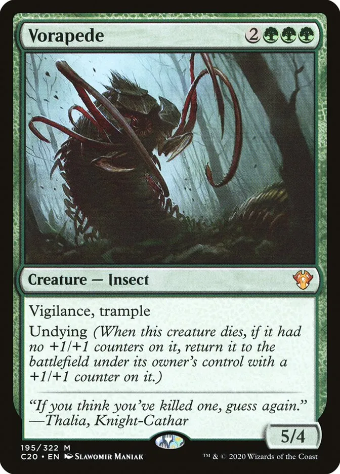 Vorapede Front Face