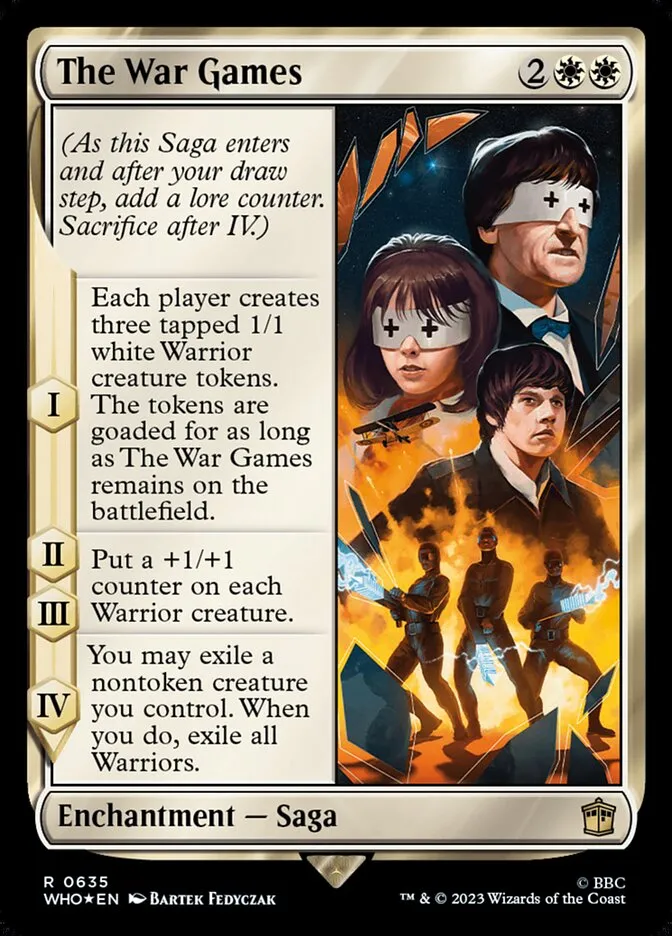 The War Games Front Face