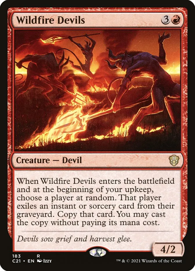 Wildfire Devils Front Face