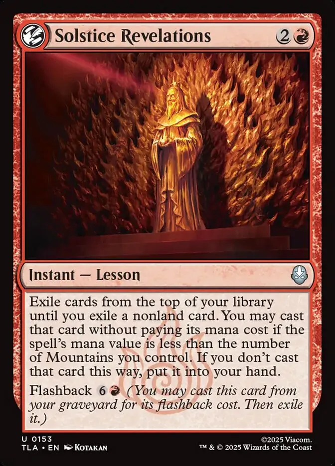 Solstice Revelations Front Face