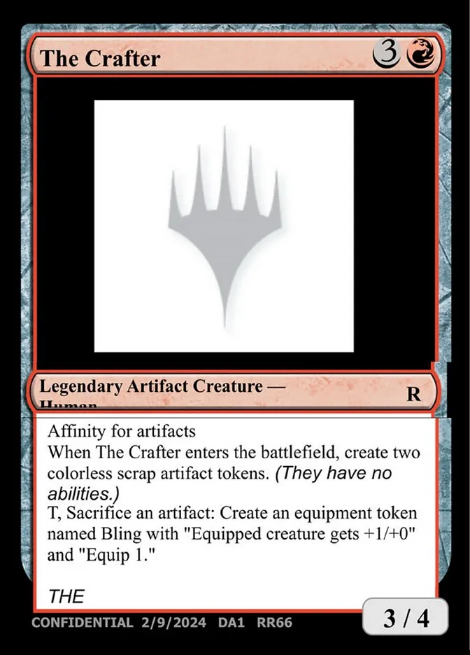 The Crafter Front Face