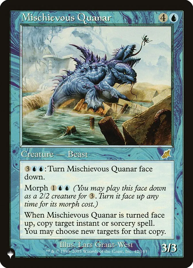 Mischievous Quanar Front Face