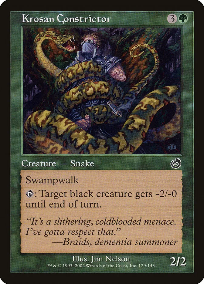 Krosan Constrictor Front Face