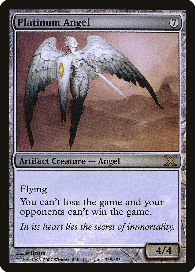 Platinum Angel Front Face