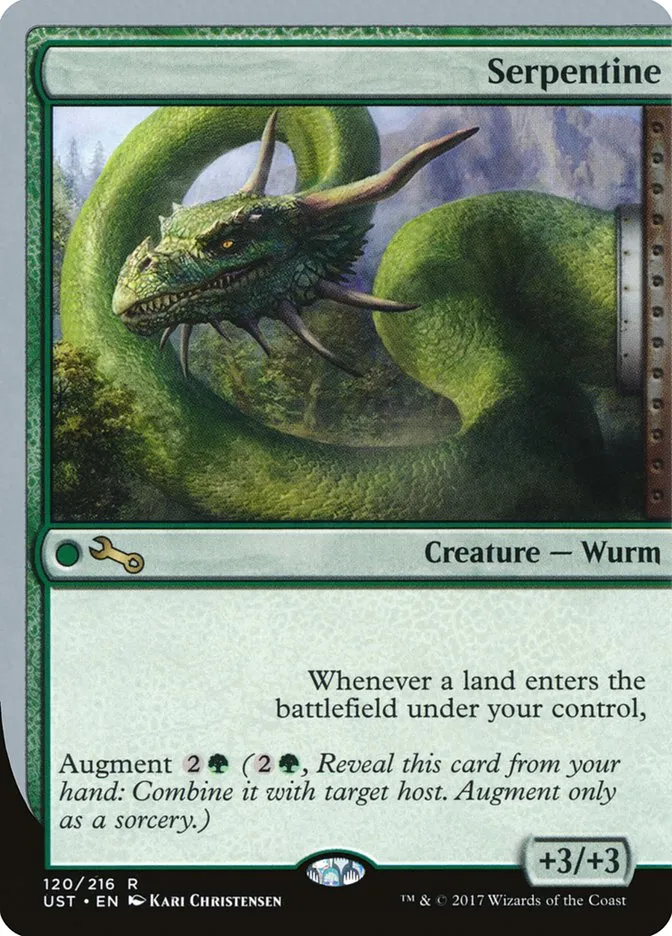 Serpentine Front Face