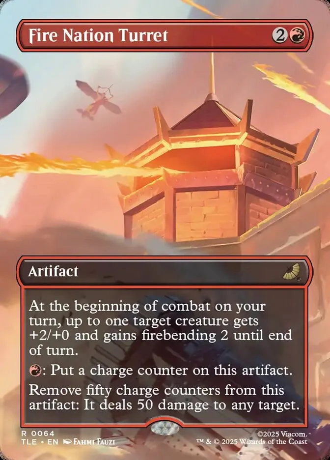 Fire Nation Turret Front Face