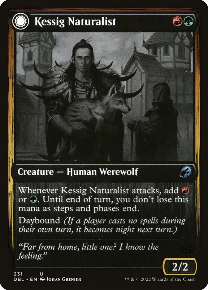Kessig Naturalist // Lord of the Ulvenwald Front Face
