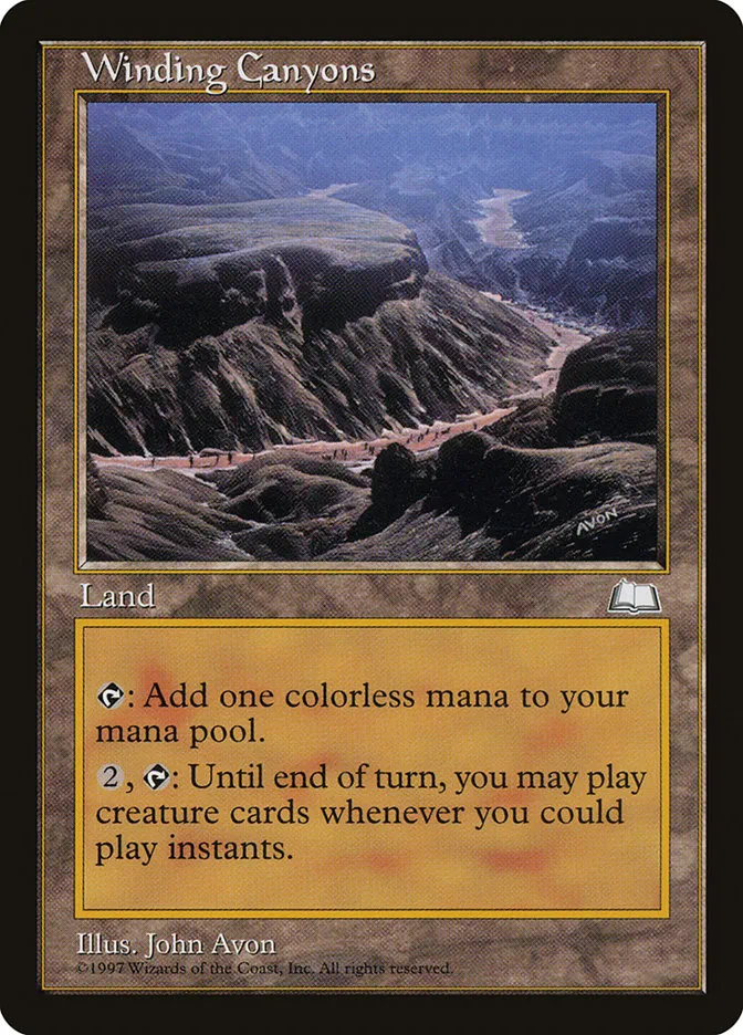 Winding Canyons Front Face
