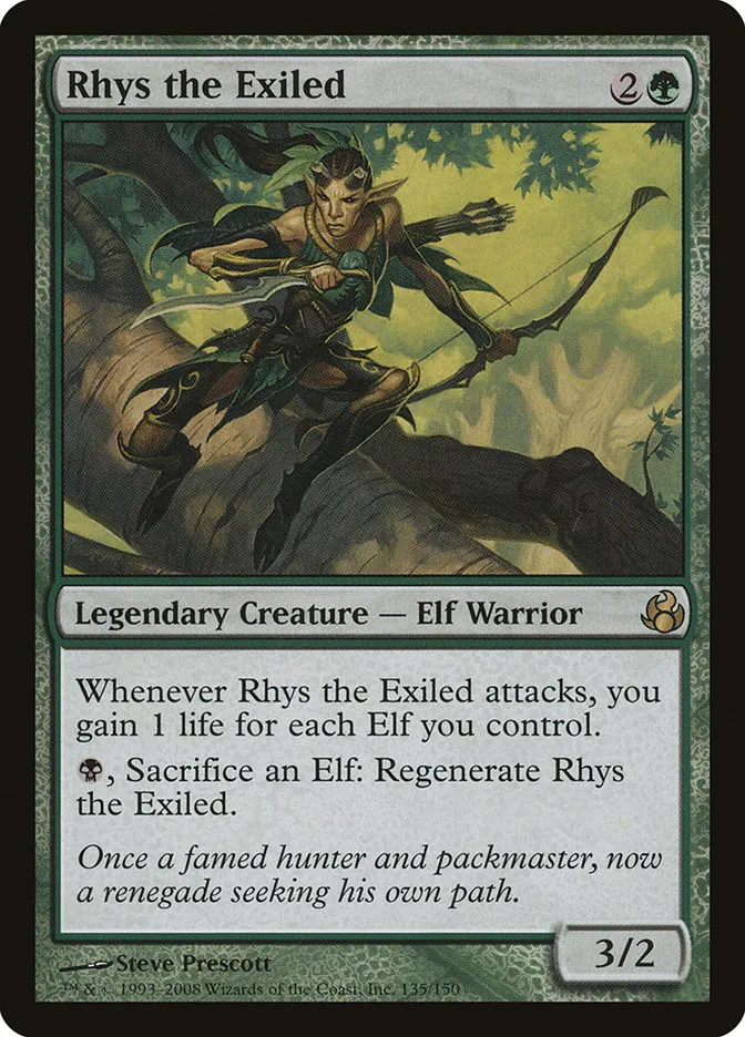 Rhys the Exiled Front Face