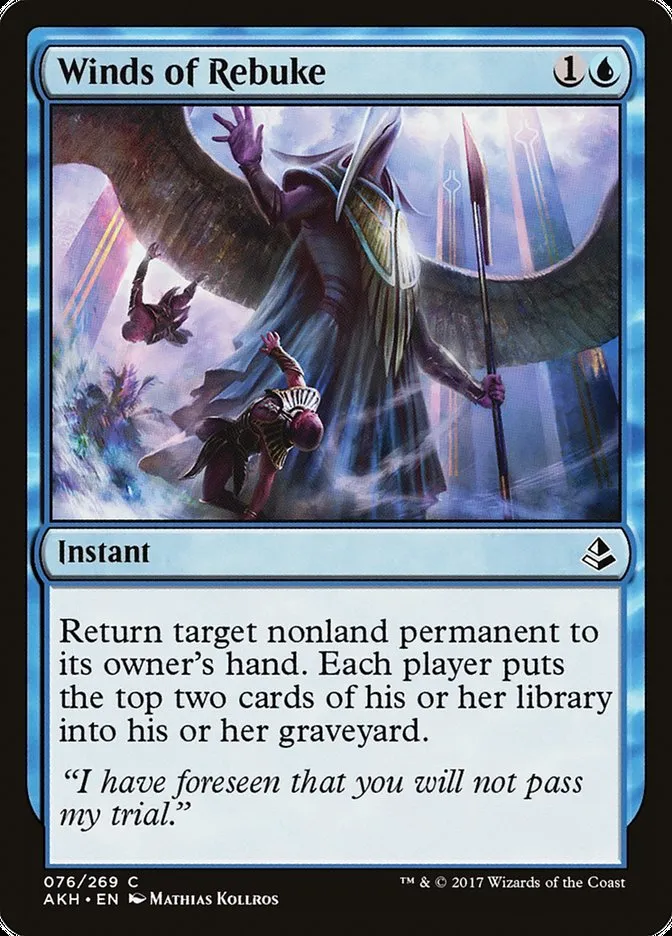 Winds of Rebuke Front Face