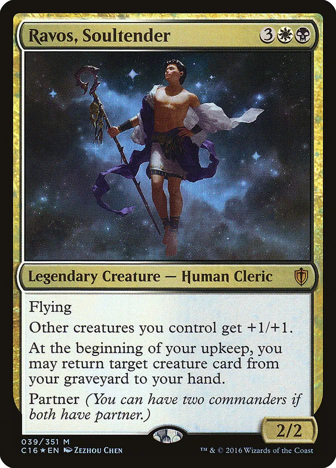 Ravos, Soultender Front Face
