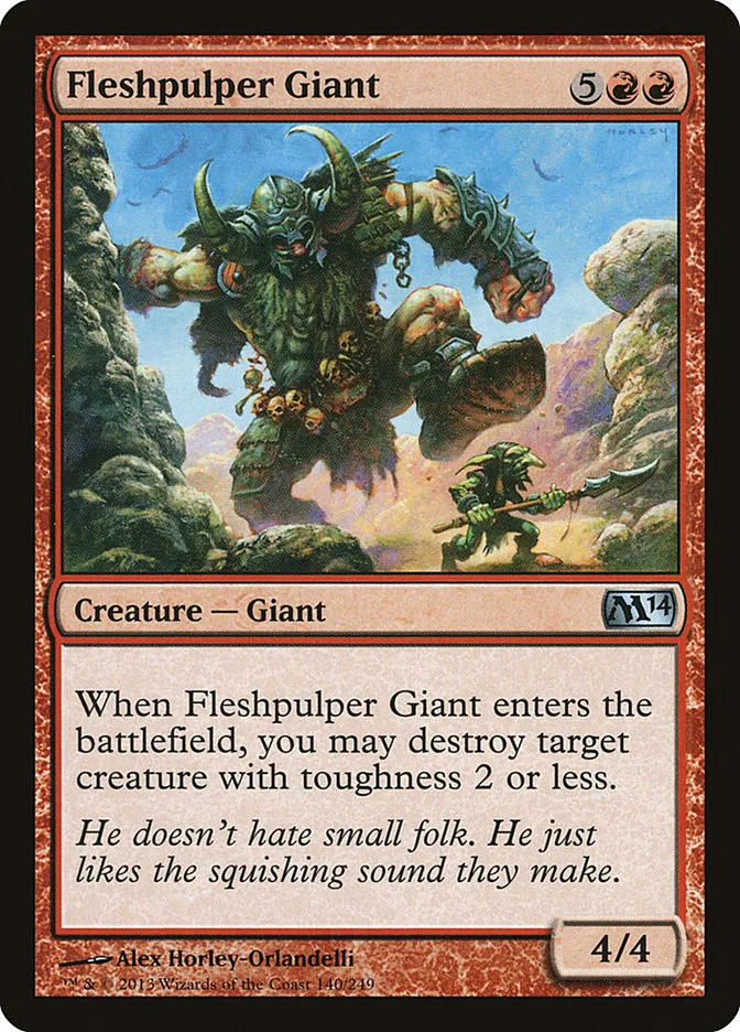 Fleshpulper Giant Front Face