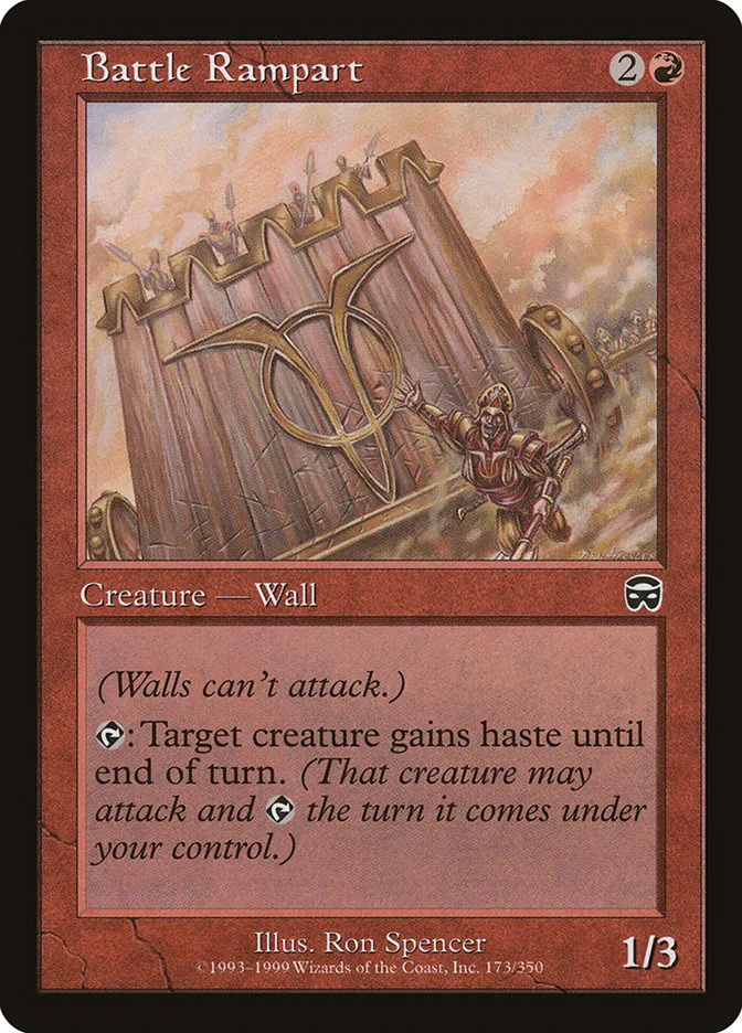 Battle Rampart Front Face