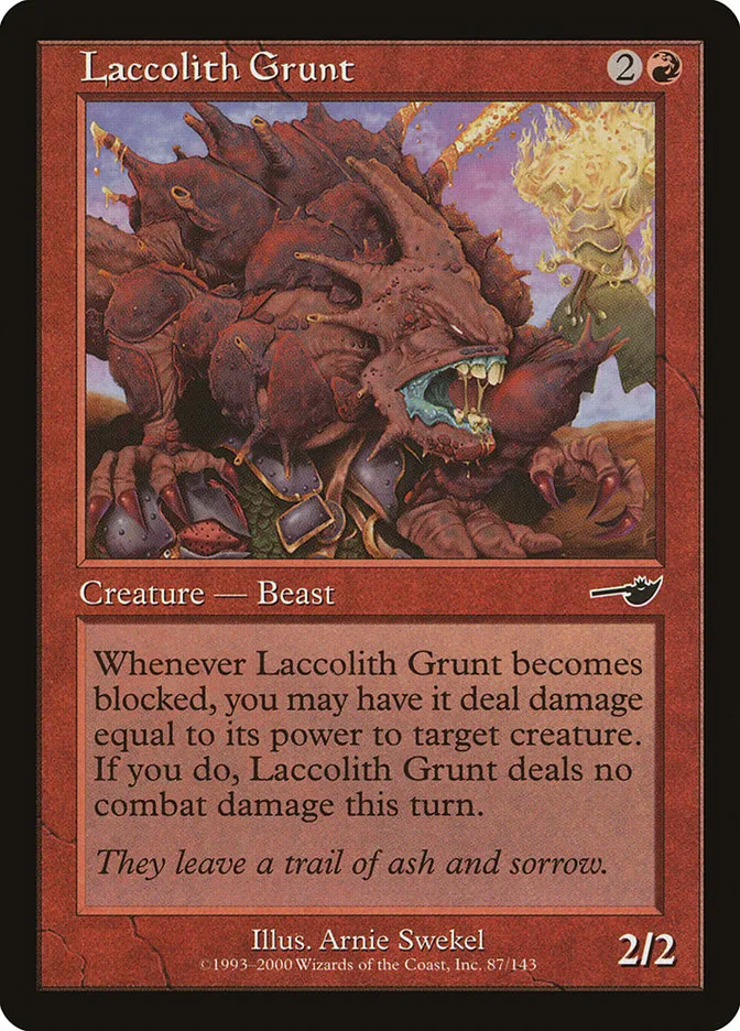 Laccolith Grunt Front Face