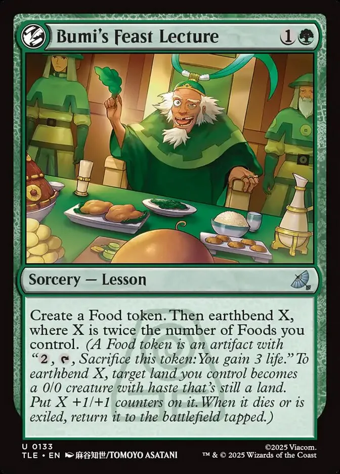 Bumi's Feast Lecture Front Face