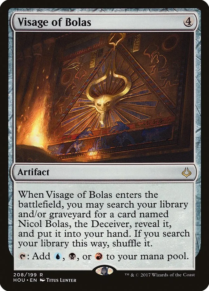 Visage of Bolas Front Face