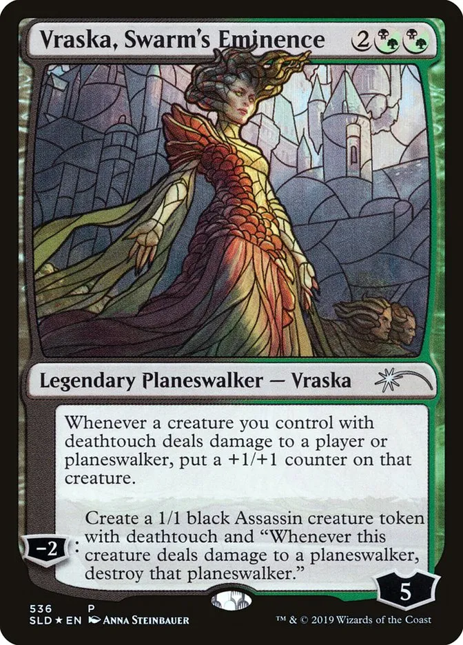 Vraska, Swarm's Eminence Front Face