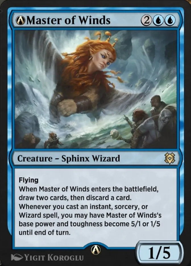 A-Master of Winds Front Face
