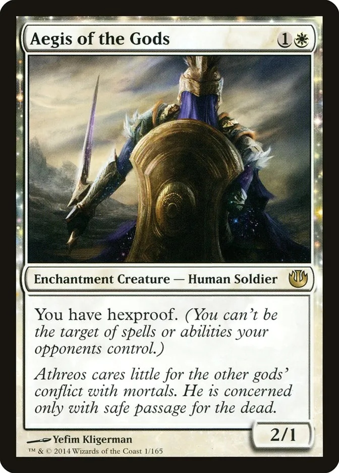 Aegis of the Gods Front Face