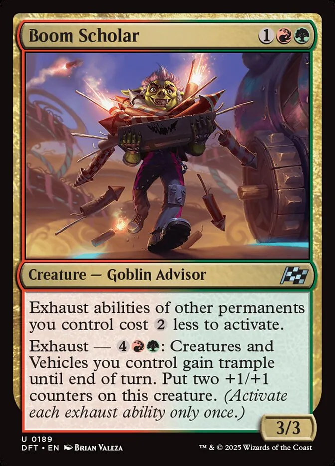 Boom Scholar Front Face