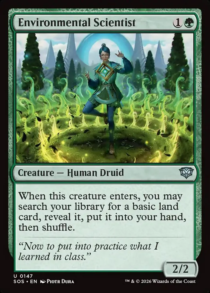 Environmental Scientist Front Face