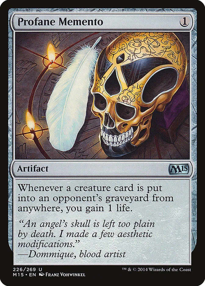 Profane Memento Front Face