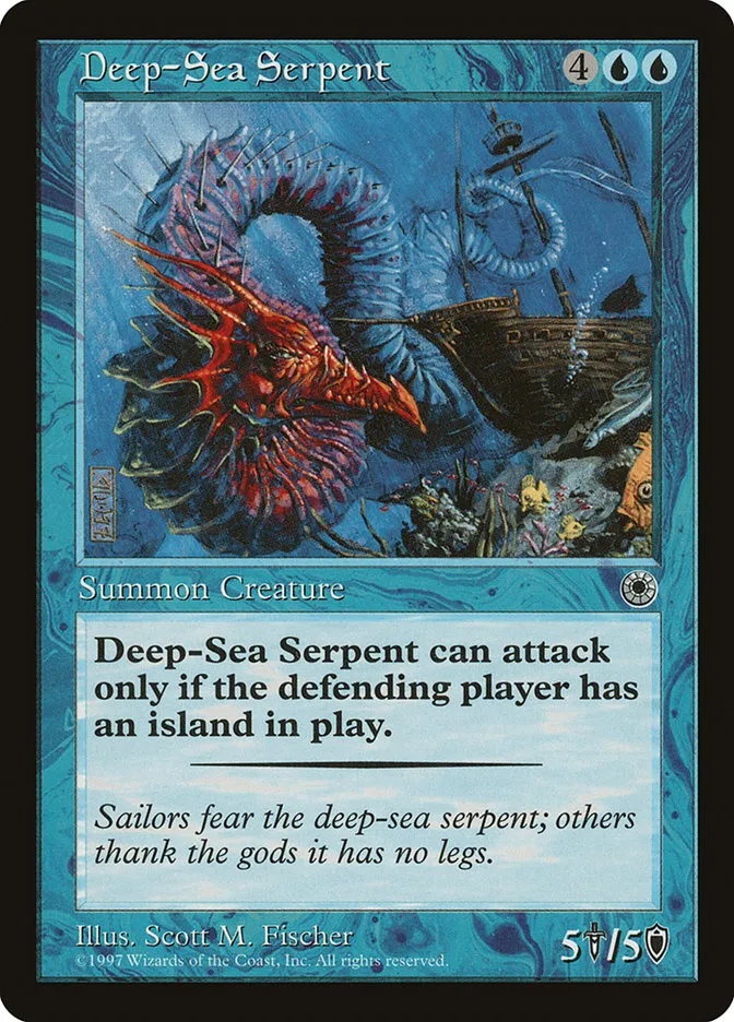 Deep-Sea Serpent Front Face