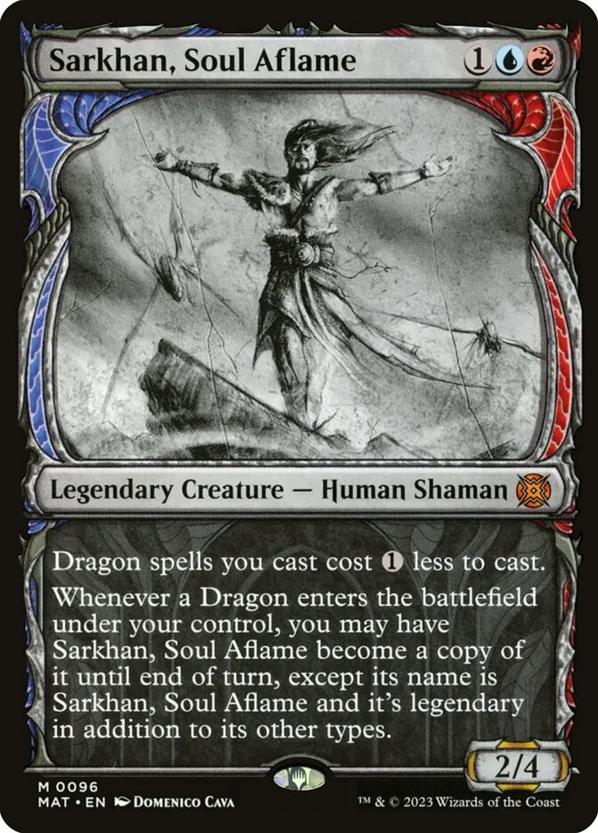 Sarkhan, Soul Aflame Front Face