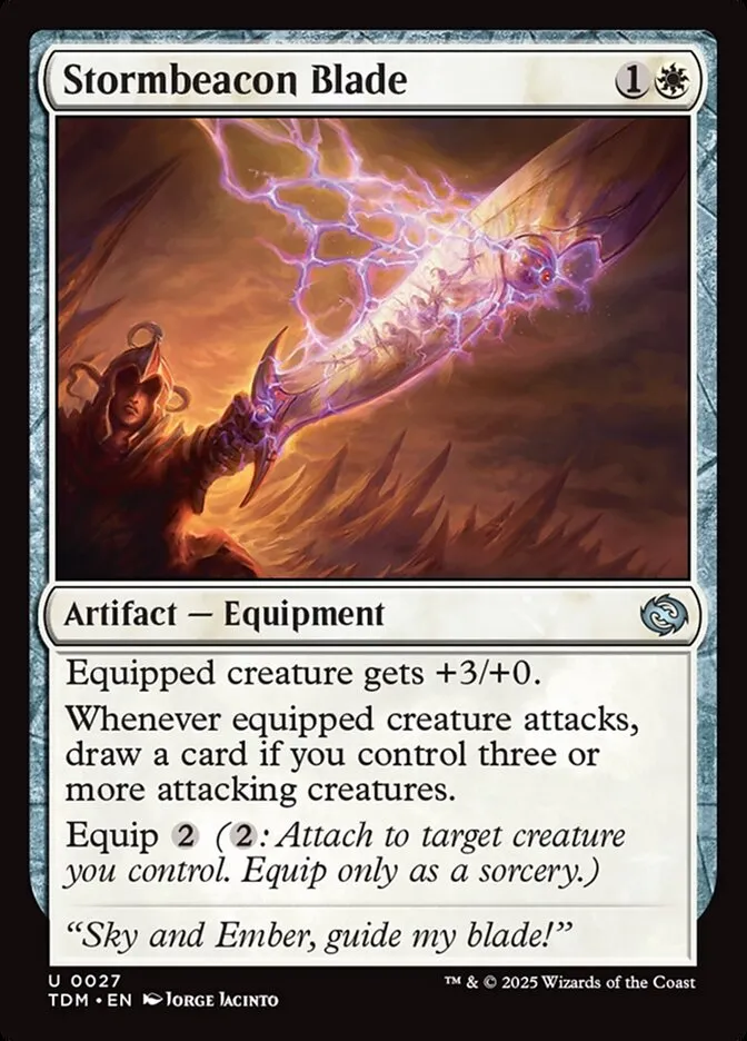 Stormbeacon Blade Front Face