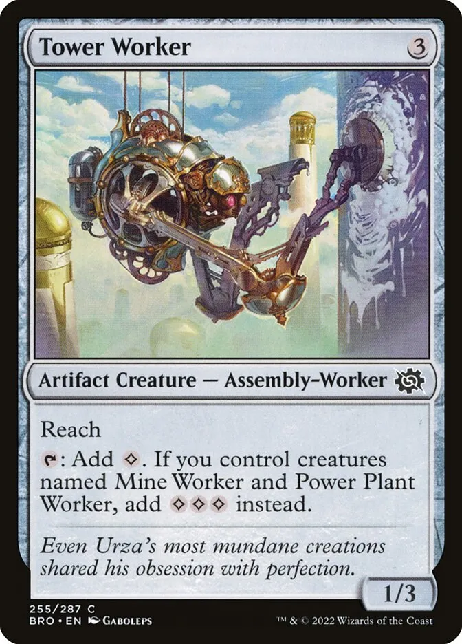 Tower Worker Front Face