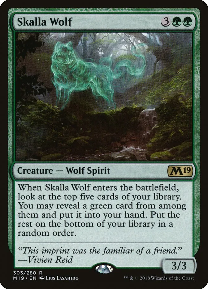 Skalla Wolf Front Face