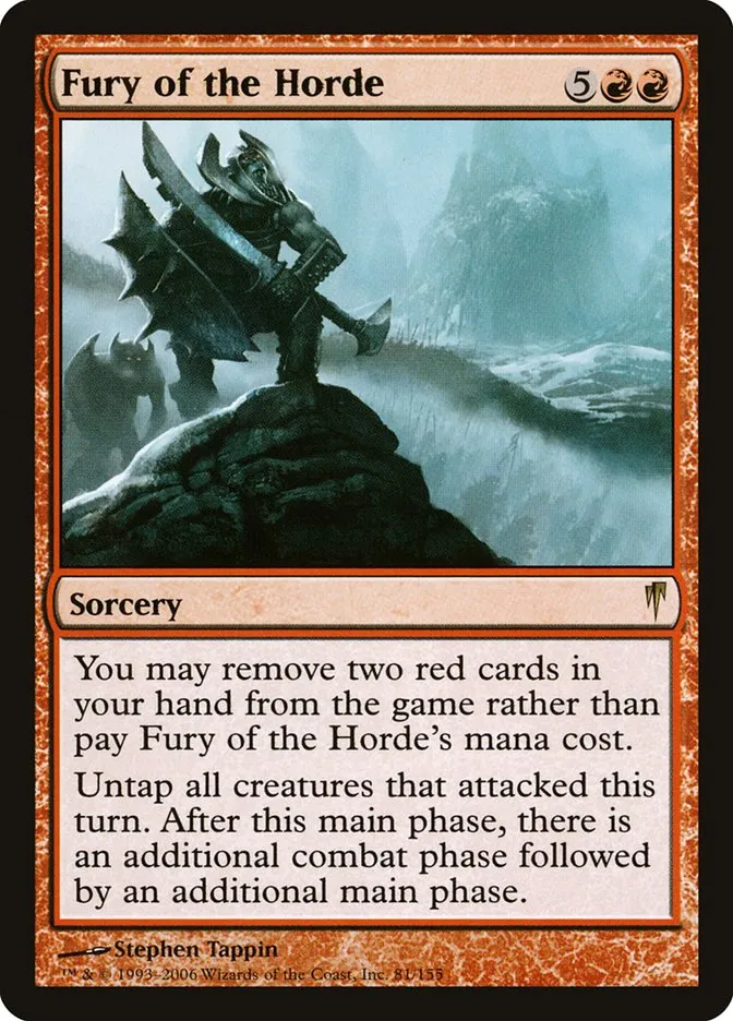 Fury of the Horde Front Face