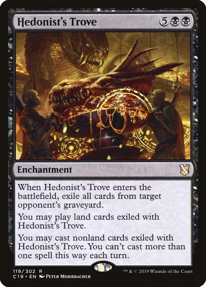 Hedonist's Trove Front Face