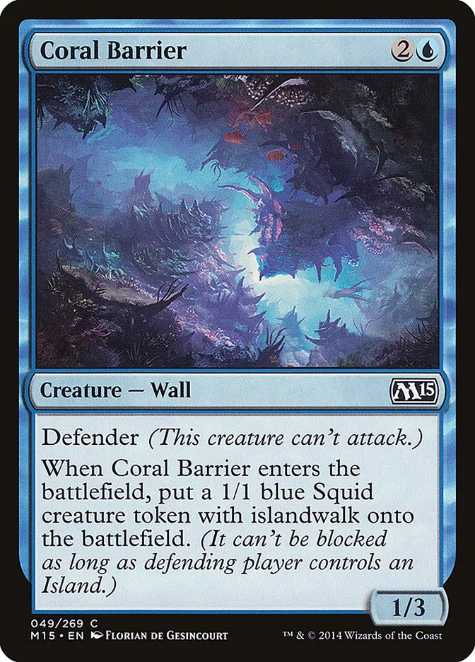 Coral Barrier Front Face