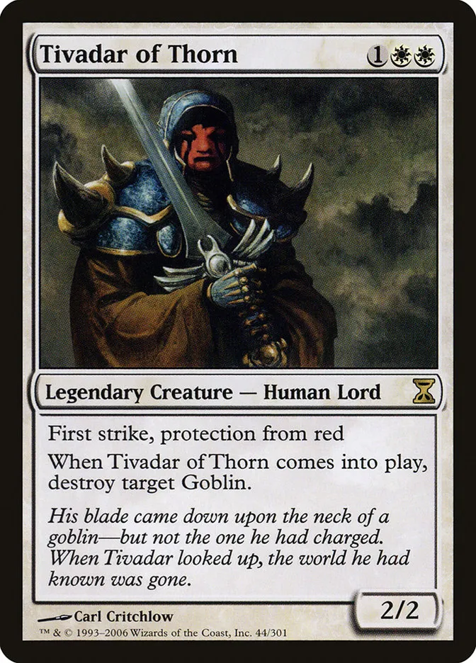 Tivadar of Thorn Front Face