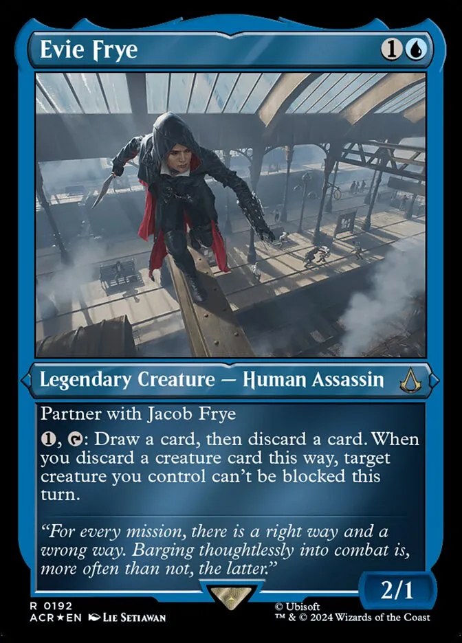 Evie Frye Front Face