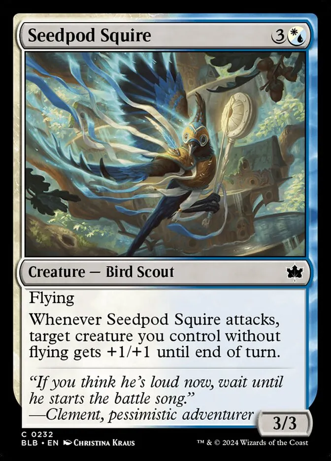 Seedpod Squire Front Face
