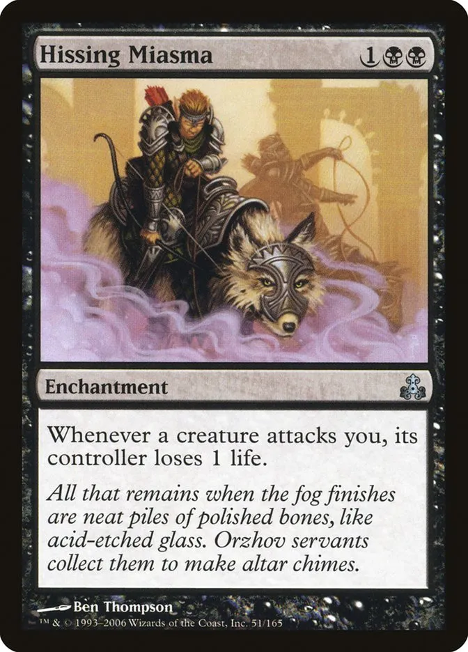 Hissing Miasma Front Face
