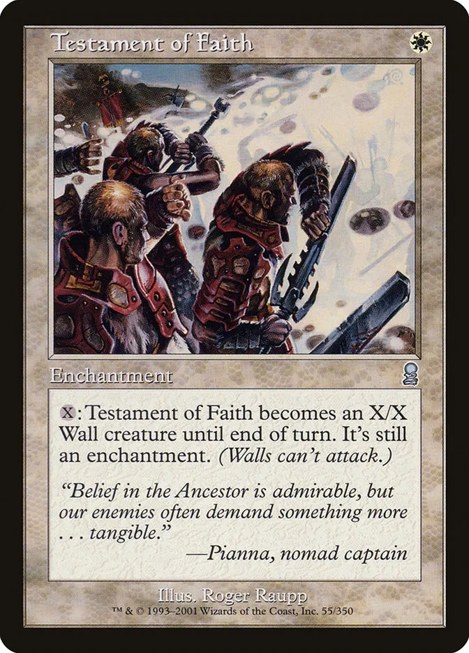 Testament of Faith Front Face