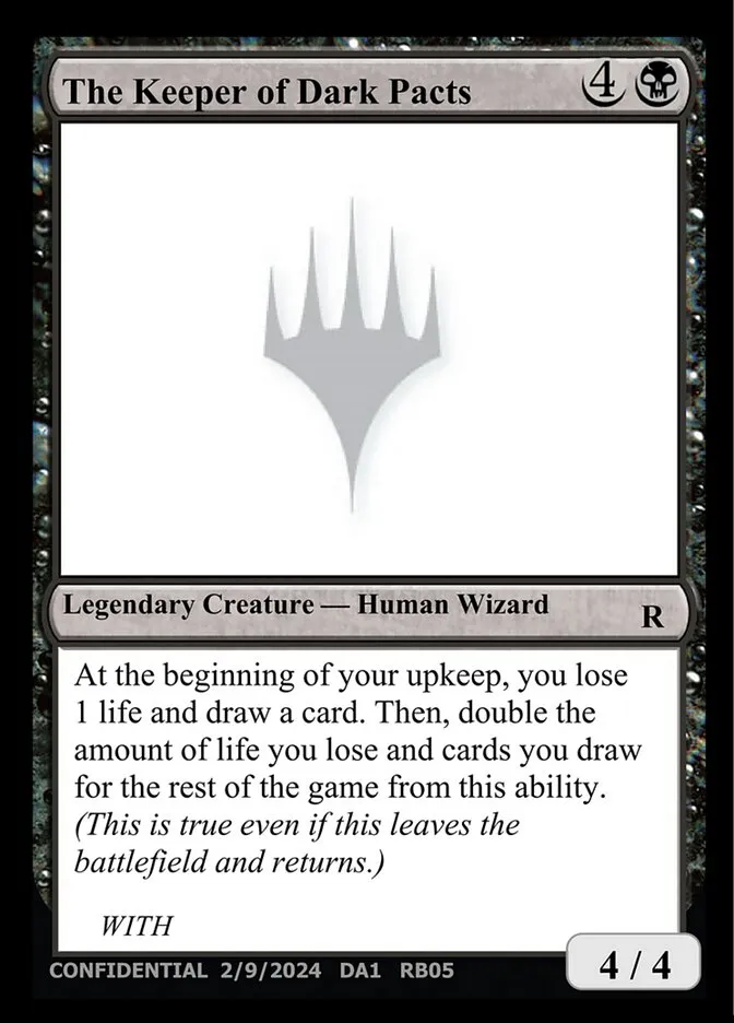 The Keeper of Dark Pacts Front Face