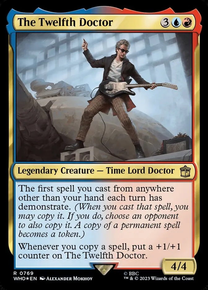 The Twelfth Doctor Front Face