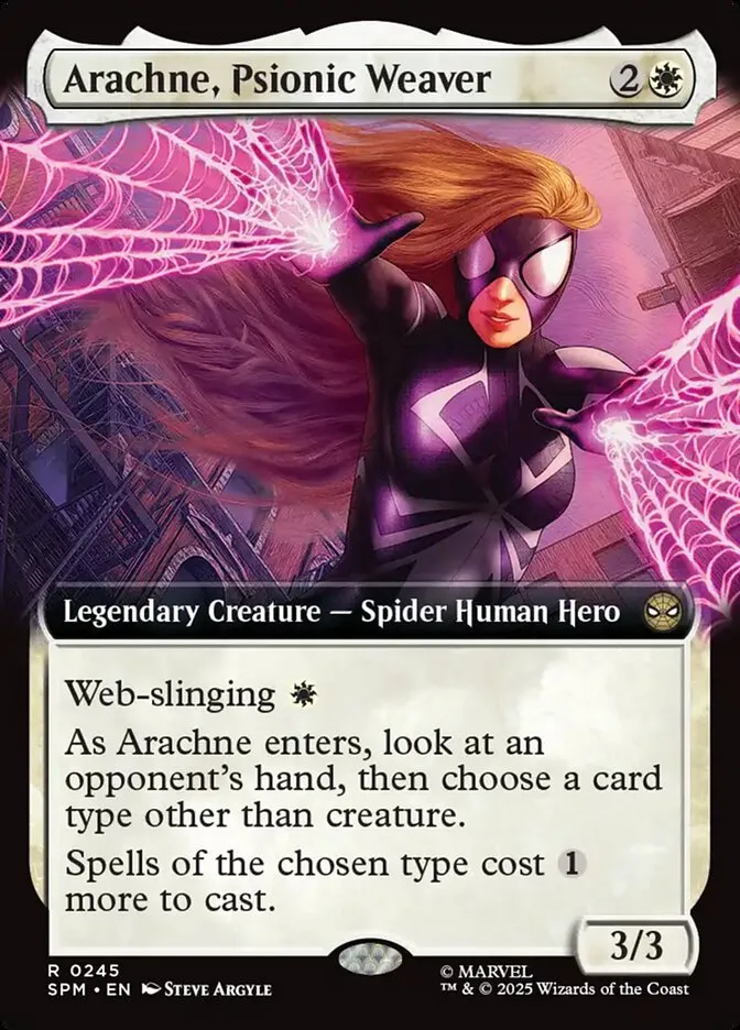 Arachne, Psionic Weaver Front Face
