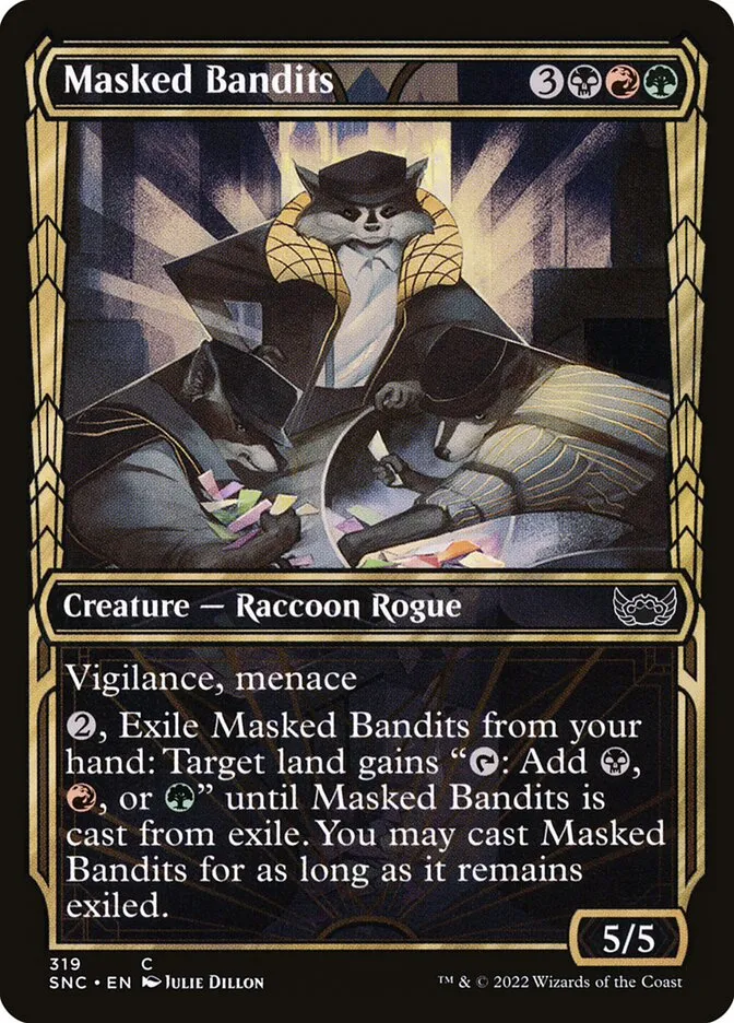 Masked Bandits Front Face