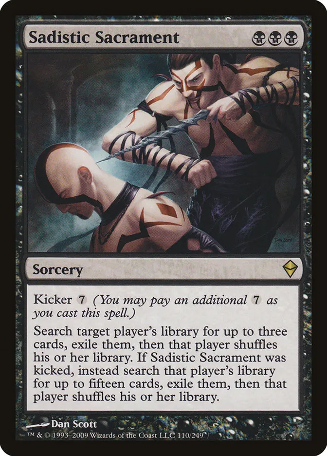 Sadistic Sacrament Front Face