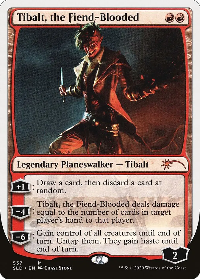 Tibalt, the Fiend-Blooded Front Face