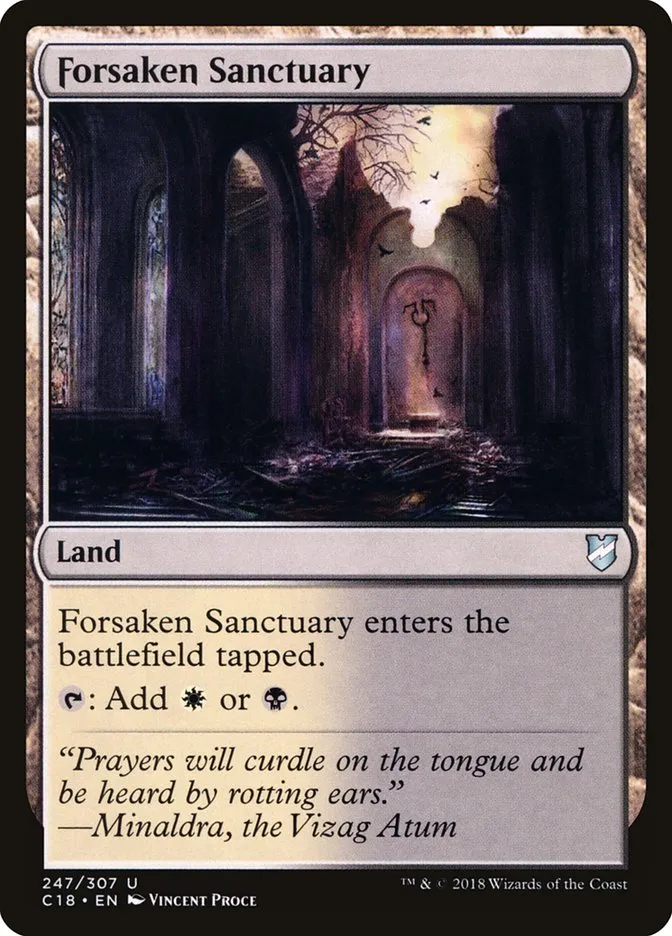 Forsaken Sanctuary Front Face