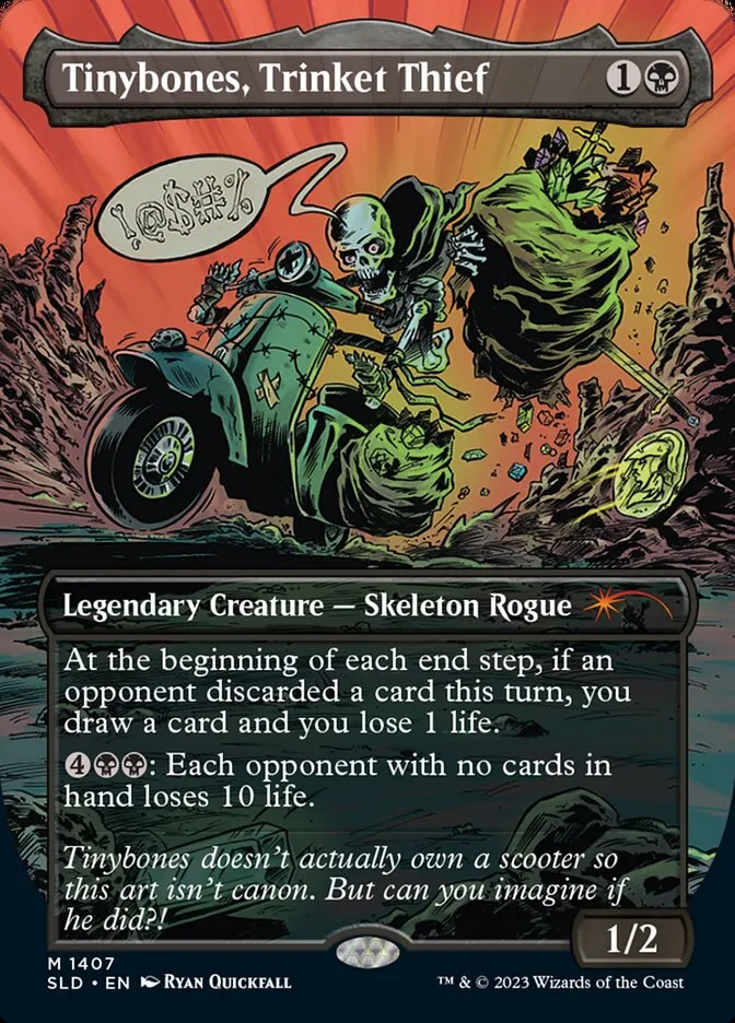 Tinybones, Trinket Thief Front Face