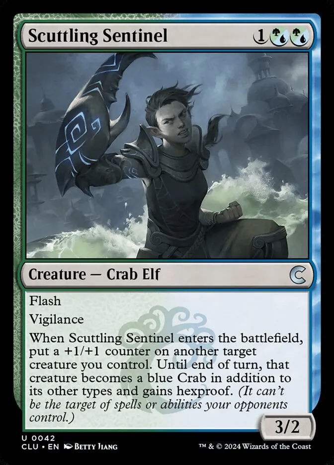 Scuttling Sentinel Front Face