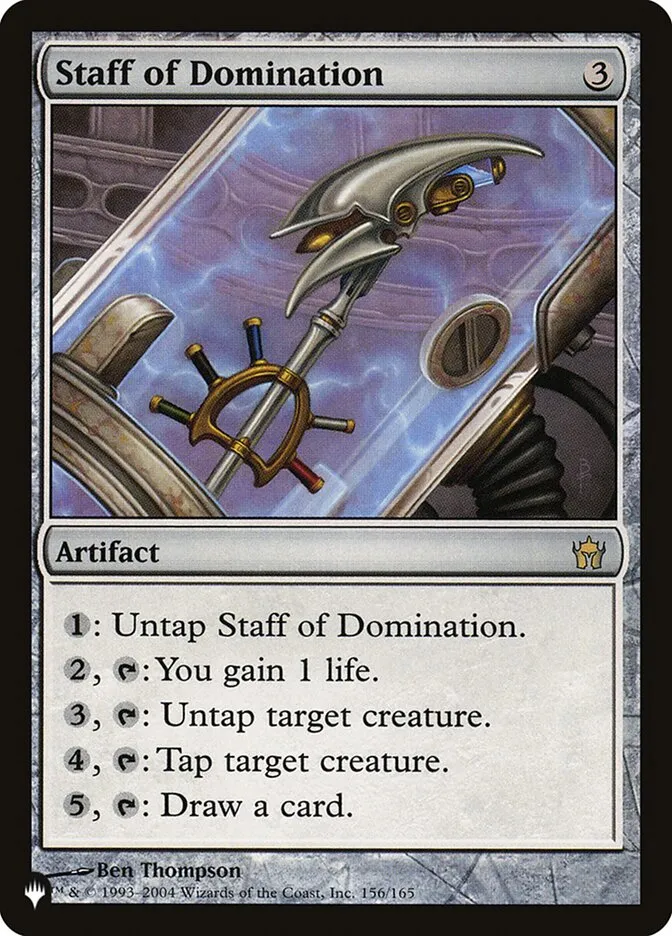 Staff of Domination Front Face